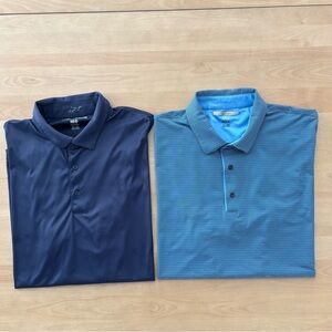 GREG NORMAN. Pair of ML75 Golf Shirts. Size XXL. Pre-owned. Excellent Condition